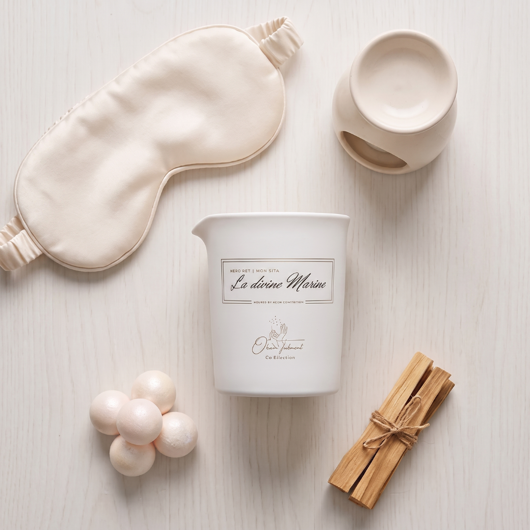 La Divine Marine bougie de soin corporel