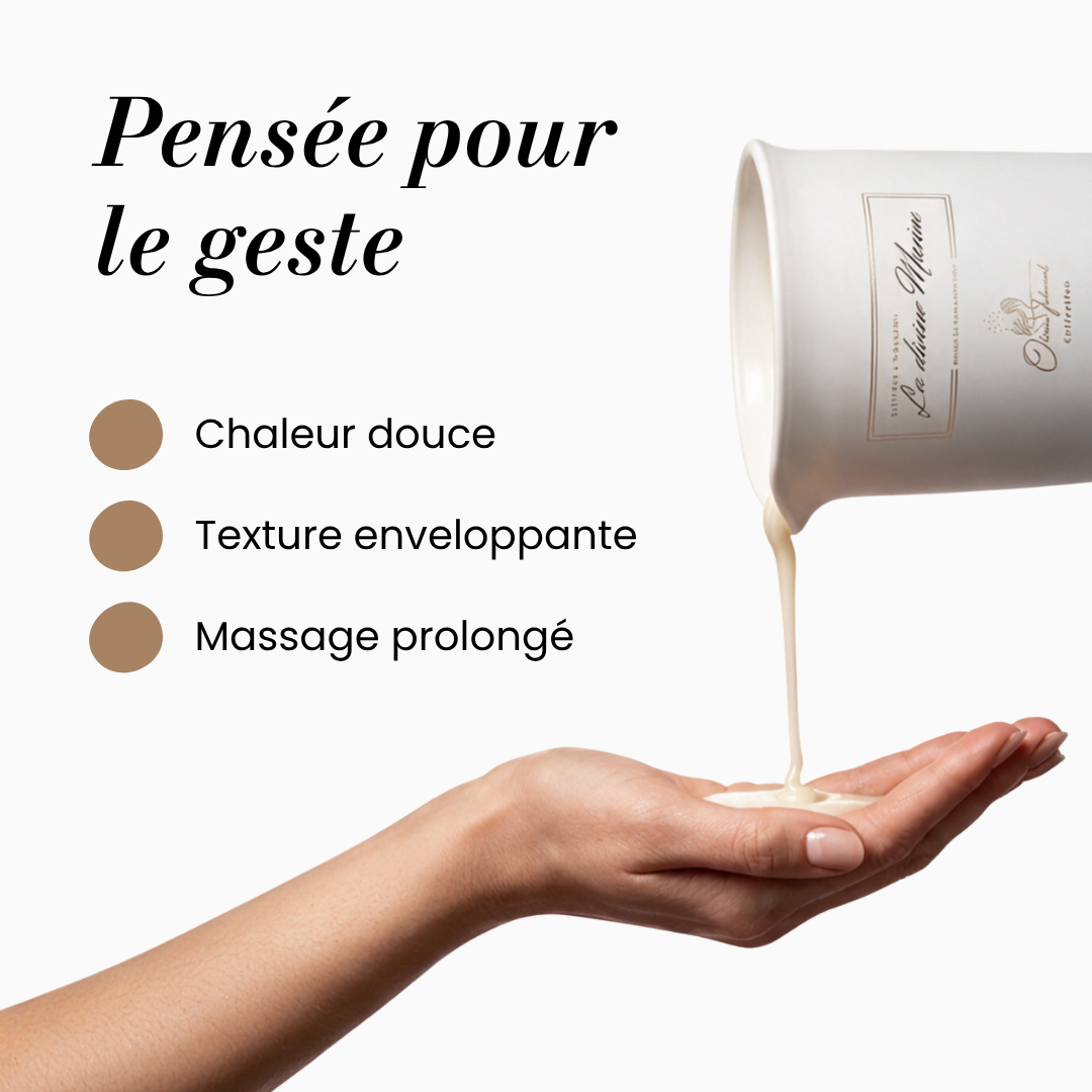 La Divine Marine bougie de soin corporel